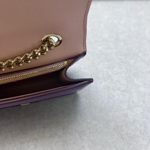 Salvatore Ferragamo Vara Bow Crossbody Bag Calfskin Purple Salvatore Ferragamo Vara Bow Crossbody Bag Calfskin Purple