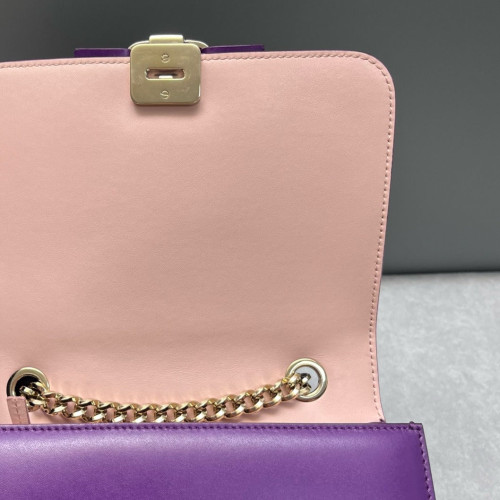 Salvatore Ferragamo Vara Bow Crossbody Bag Calfskin Purple Salvatore Ferragamo Vara Bow Crossbody Bag Calfskin Purple