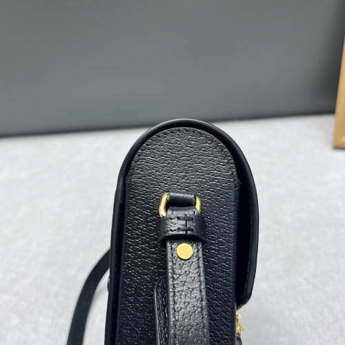 Gucci Mini Horsebit 1955 Crossbody Bag Calfskin Black Gucci Mini Horsebit 1955 Crossbody Bag Calfskin Black