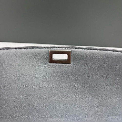 Celine Medium Classic Box Smooth Calfskin Grey Celine Medium Classic Box Smooth Calfskin Grey