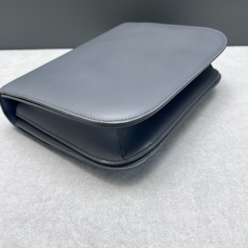 Celine Medium Classic Box Smooth Calfskin Grey Celine Medium Classic Box Smooth Calfskin Grey