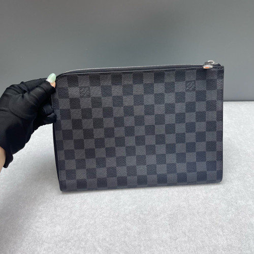 Louis Vuitton Pochette Jour PM Damier Graphite Black