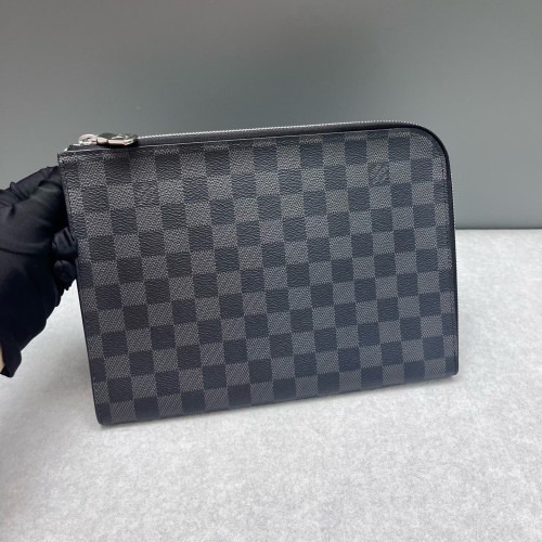 Louis Vuitton Pochette Jour PM Damier Graphite Black