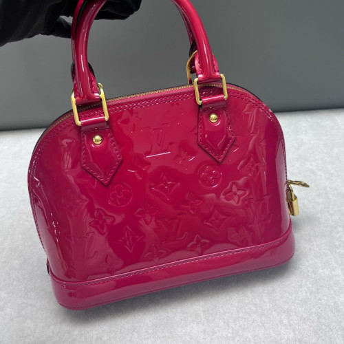 Louis Vuitton Alma BB Vernis Red