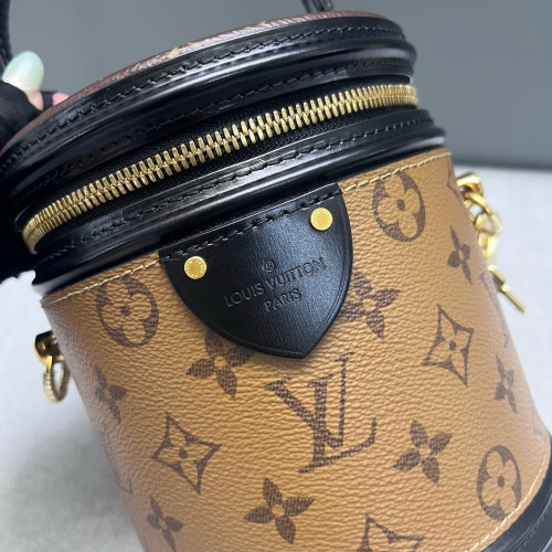 Louis Vuitton Cannes Monogram Brown Black