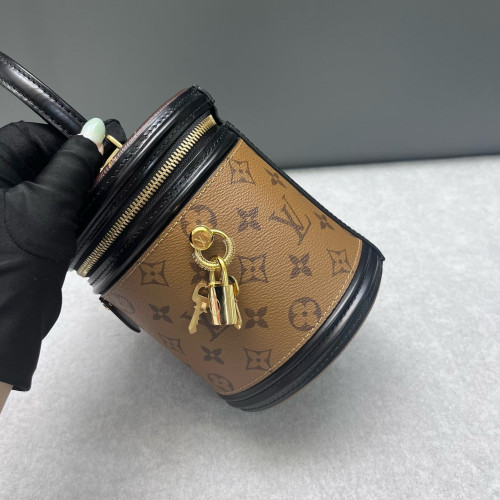 Louis Vuitton Cannes Monogram Brown Black