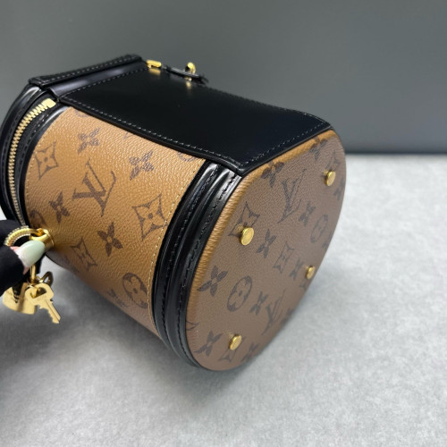 Louis Vuitton Cannes Monogram Brown Black