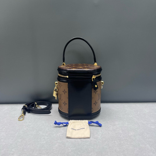 Louis Vuitton Cannes Monogram Brown Black