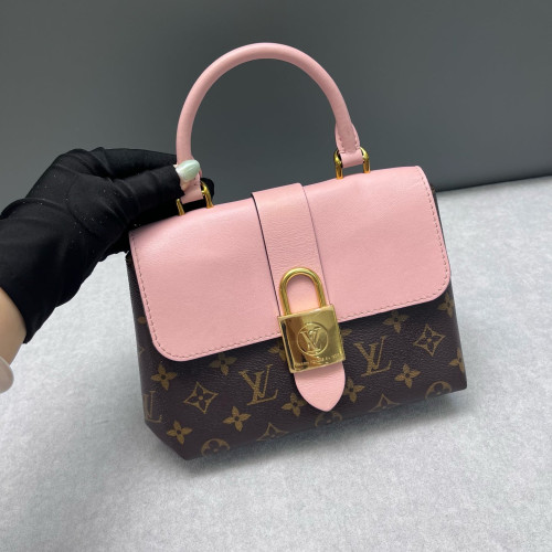 Louis Vuitton Locky BB Monogram Pink Brown