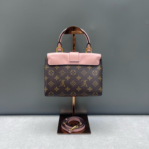 Louis Vuitton Locky BB Monogram Pink Brown