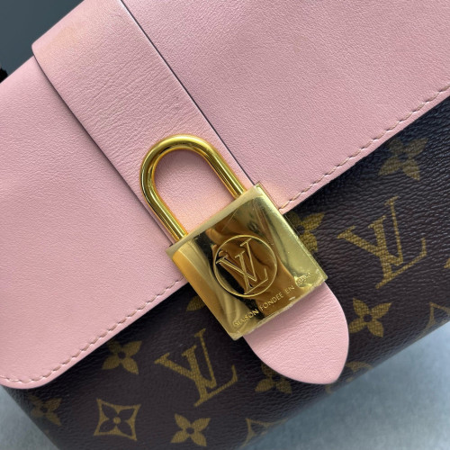 Louis Vuitton Locky BB Monogram Pink Brown