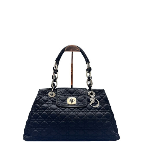 Dior Shoulder Bag Nylon Black