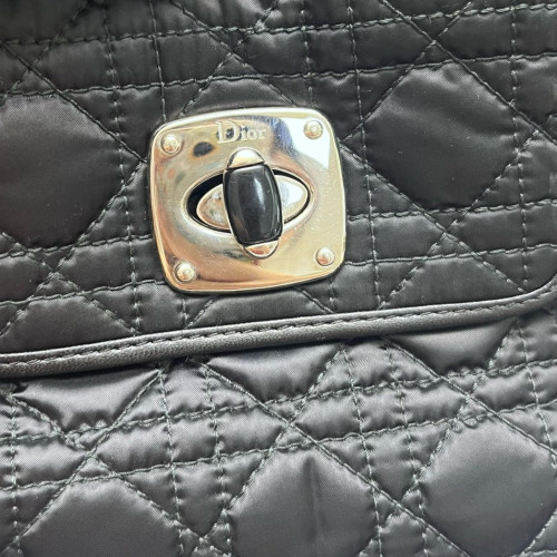 Dior Shoulder Bag Nylon Black