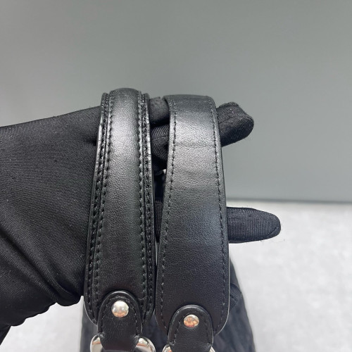 Dior Shoulder Bag Nylon Black