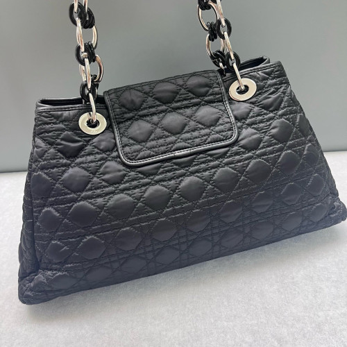 Dior Shoulder Bag Nylon Black