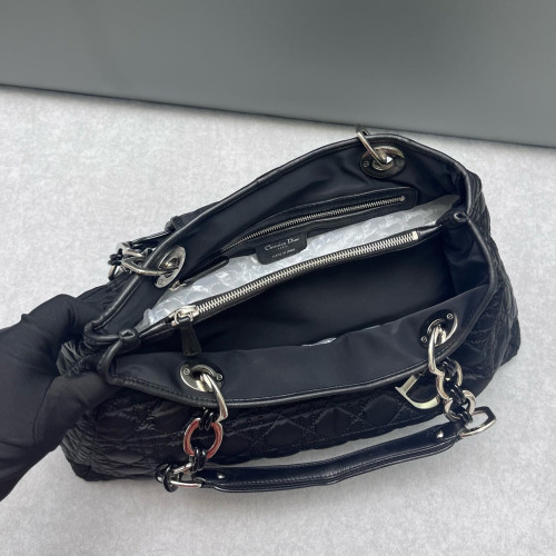 Dior Shoulder Bag Nylon Black