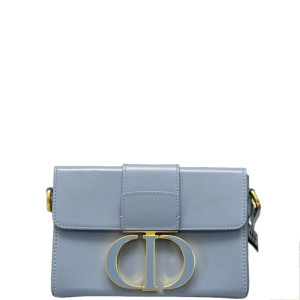 Dior 30 Montaigne Mini Box Bag Calfskin Blue Dior 30 Montaigne Mini Box Bag Calfskin Blue