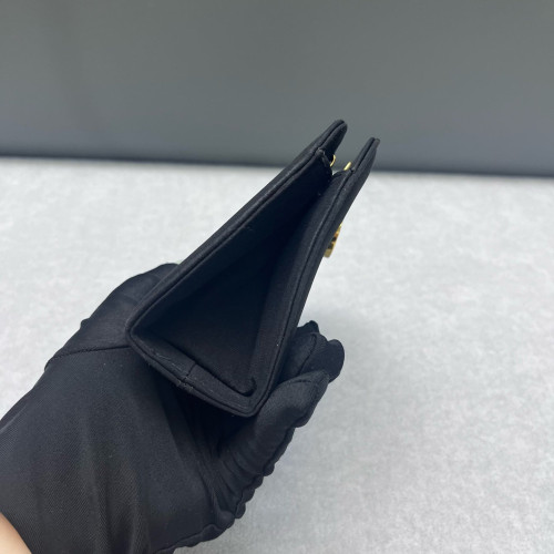 Salvatore Ferragamo Dome Fabric Black