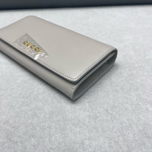 Gucci Continental Wallet Calfskin Grey Gucci Continental Wallet Calfskin Grey