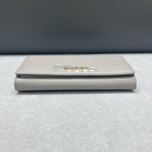 Gucci Continental Wallet Calfskin Grey Gucci Continental Wallet Calfskin Grey