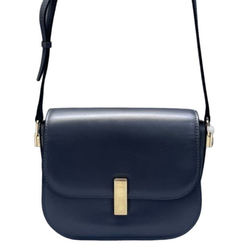 Valextra Saddle Bag Calfskin Grey