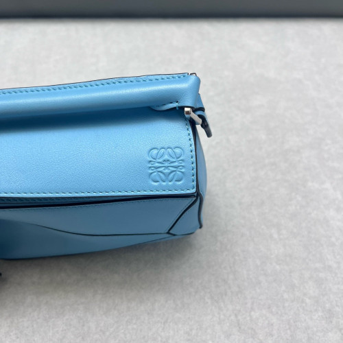 Loewe Mini Puzzle Calfskin Blue