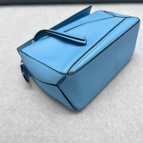 Loewe Mini Puzzle Calfskin Blue