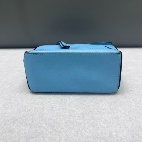 Loewe Mini Puzzle Calfskin Blue