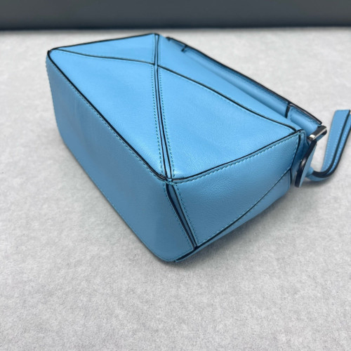 Loewe Mini Puzzle Calfskin Blue