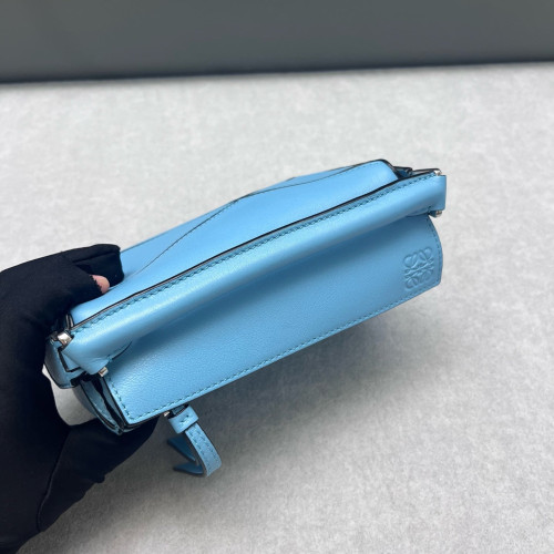 Loewe Mini Puzzle Calfskin Blue