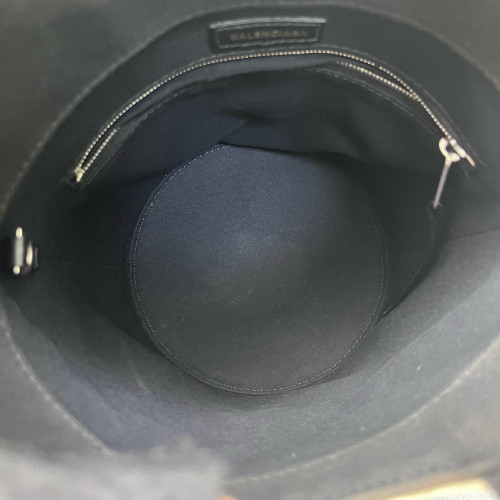 Balenciaga Bucket Canvas White Black Pink