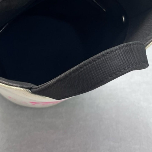 Balenciaga Bucket Canvas White Black Pink
