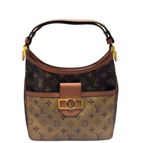 Louis Vuitton Dauphine Hobo PM Monogram Brown
