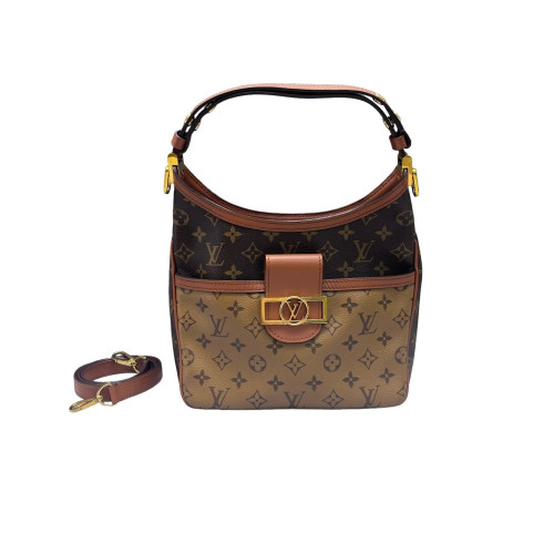 Louis Vuitton Dauphine Hobo PM Monogram Brown