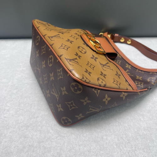 Louis Vuitton Dauphine Hobo PM Monogram Brown