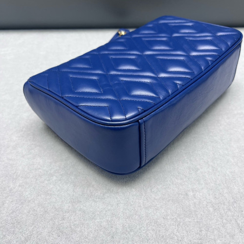 Miu Miu Shoulder Bag Calfskin Blue