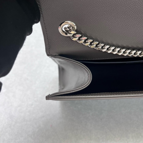 Yves Saint Laurent Medium Classic Kate Caviar Grey Yves Saint Laurent Medium Classic Kate Caviar Grey