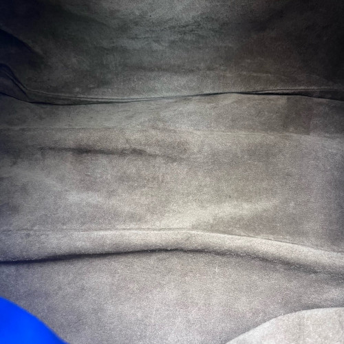 Bottega Veneta Large Campana Hobo Lambskin Intrecciato Nappa Blue