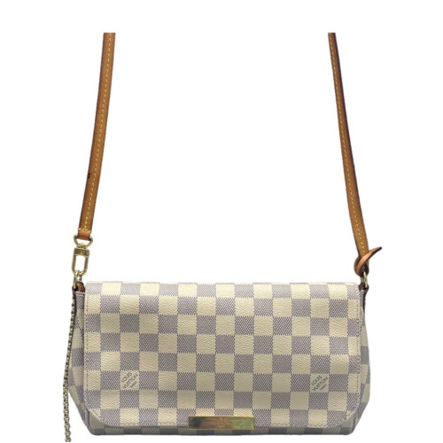 Louis Vuitton Favorite MM Damier Azur White