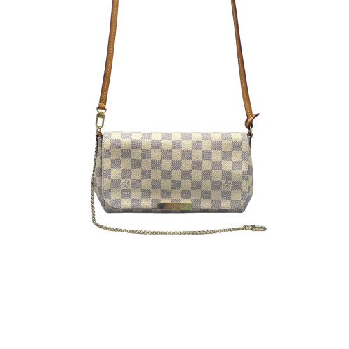 Louis Vuitton Favorite MM Damier Azur White