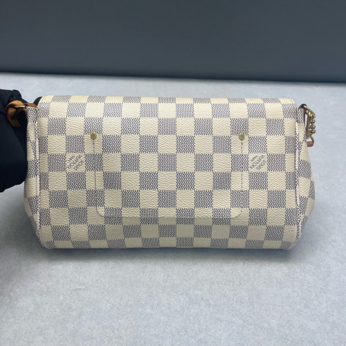 Louis Vuitton Favorite MM Damier Azur White