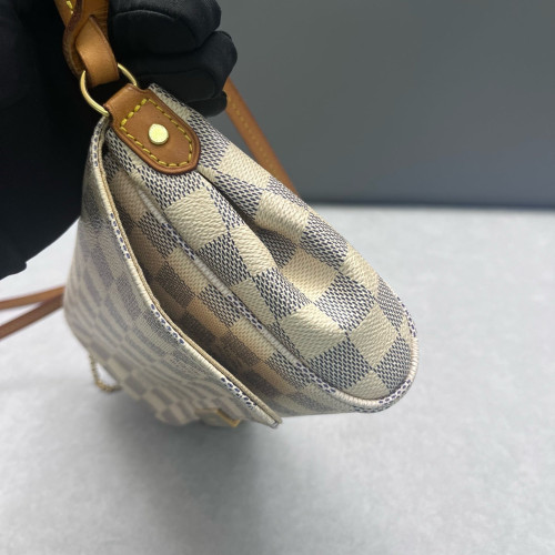 Louis Vuitton Favorite MM Damier Azur White