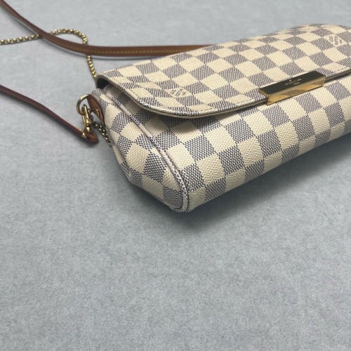 Louis Vuitton Favorite MM Damier Azur White