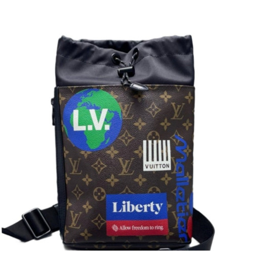 Louis Vuitton Chalk Sling Bag Monogram Brown