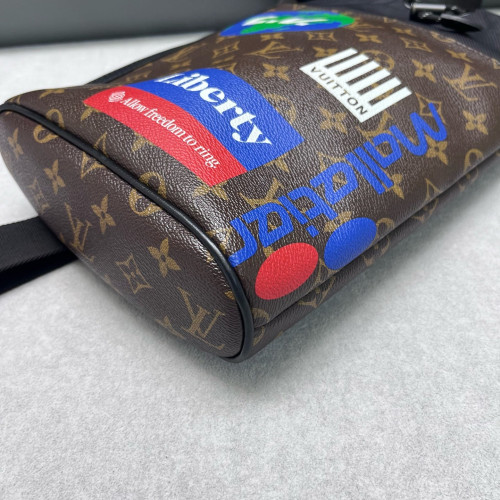 Louis Vuitton Chalk Sling Bag Monogram Brown