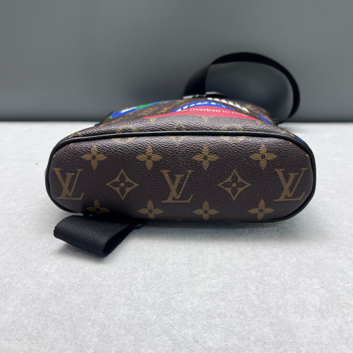 Louis Vuitton Chalk Sling Bag Monogram Brown