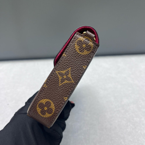 Louis Vuitton Pochette Felicie Chain Wallet Monogram Brown