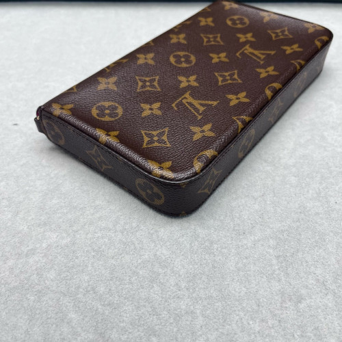 Louis Vuitton Pochette Felicie Chain Wallet Monogram Brown