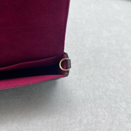 Louis Vuitton Pochette Felicie Chain Wallet Monogram Brown