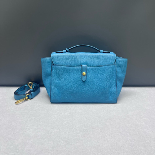 Prada Two-Way Bag Vitello Daino Blue